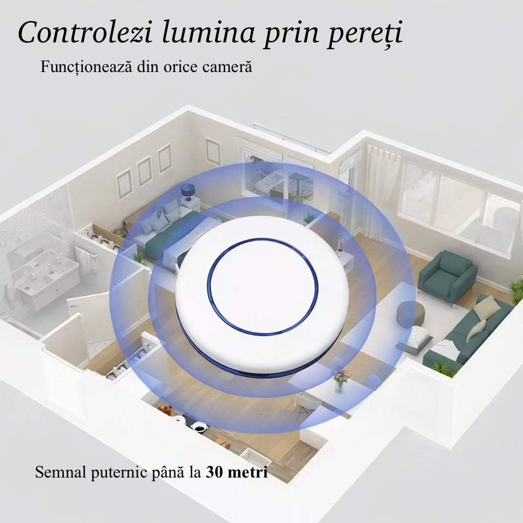 Kit Întrerupător Wireless – Instalare Simplă Fără Fire