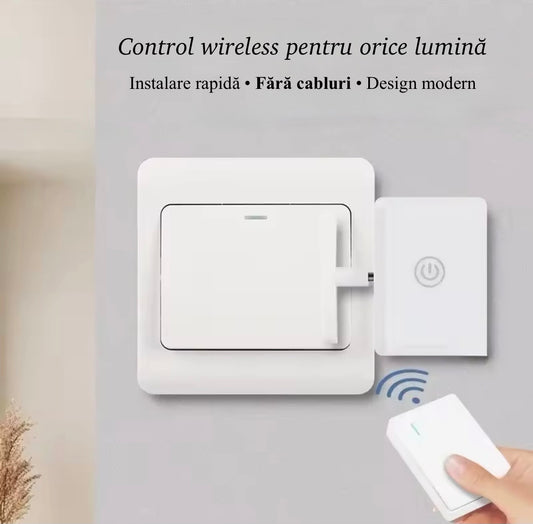 Kit Întrerupător Wireless – Instalare Simplă Fără Fire